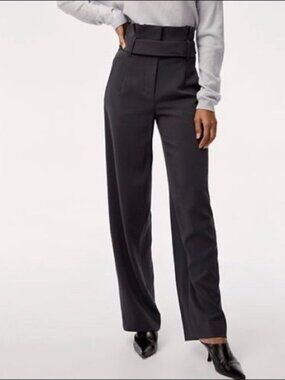 Aritzia Babaton Jermaine High Waist Pants 33" Inseam Size 6